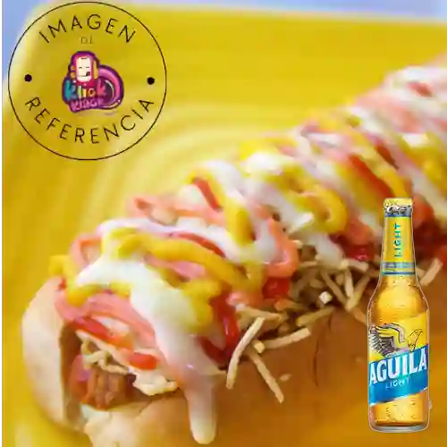 Combo Perro Clásico + Aguila Light 350 ml