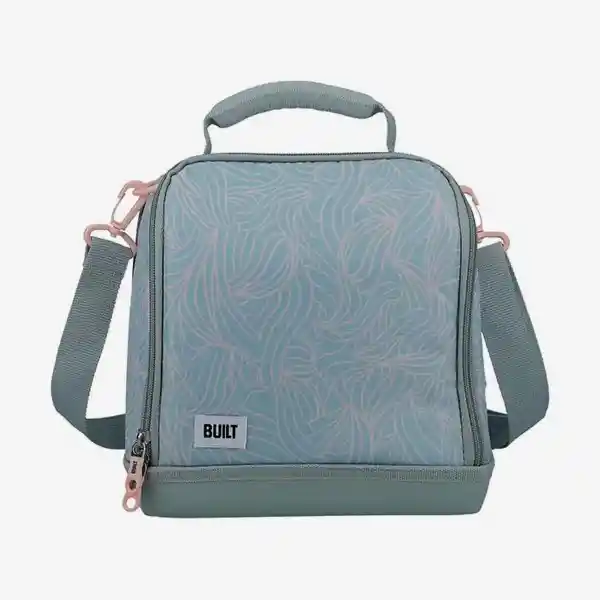 Built Ny Lonchera Termoinsulada Mindful Verde/Lila