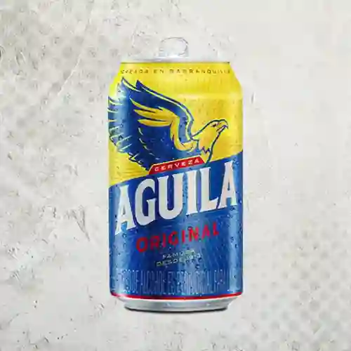 Cerveza aguila en lata 330ml