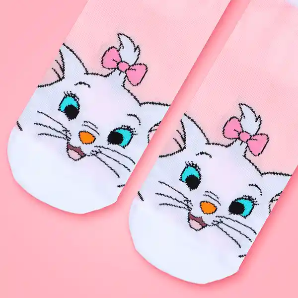 Medias Para Mujer Disney Cat Colección Marie Rosa Miniso