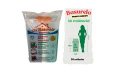 Zipperela Kit Residencial Bolsa Basura + Mascota Basurela