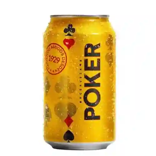 Cerveza Poker Lata