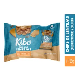 Kibo Snack Chips de Lentejas Sabor Queso Rostizado y Coliflor