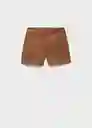Short Suede Camel Talla 22 Teen Niñas Mango