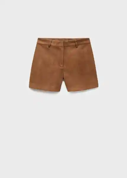 Short Suede Camel Talla 22 Teen Niñas Mango