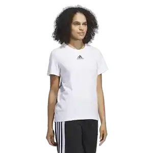 Adidas Camiseta Small Logo Mujer Blanco Talla Ref: IW4983