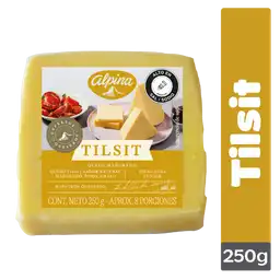 Queso Tilsit Alpina Natural Cuña 250 g