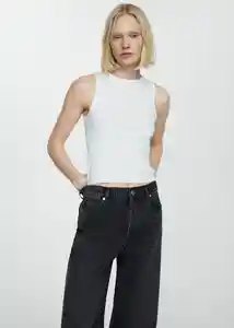 Jean Massy Tejano Negro Talla 40 Mujer Mango