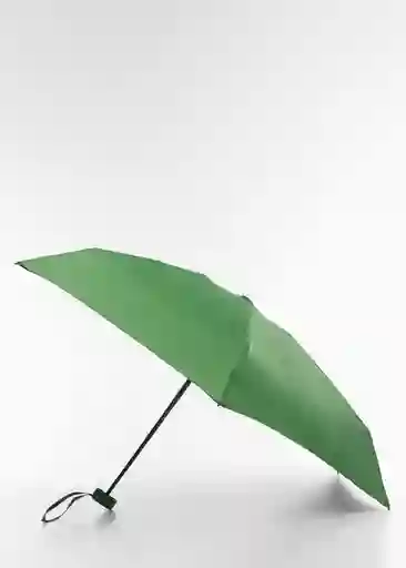 Paraguas Mini Mujer Verde Talla 99 Mango