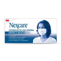 Nexcare Tapabocas Desechables de Uso General