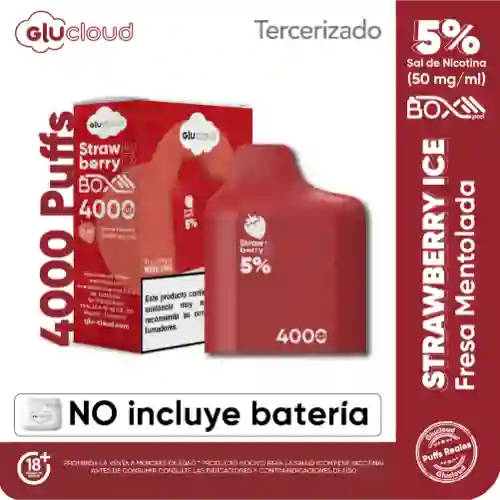 Glucloud Strawberry Ice Box Pod