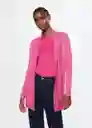 Cardigan Alma Rosa Talla S Mujer Mango