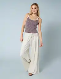 Blusa Mujer Beige Talla: LARGE 1580182 American Eagle