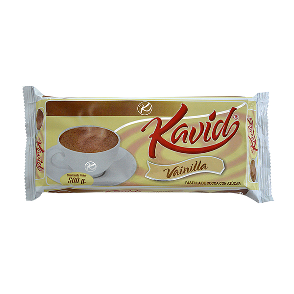 Kavid Pasta de Chocolate Vainilla 500 g