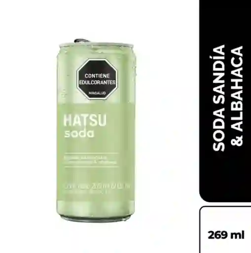 Soda Hatsu Albahaca 269 Ml