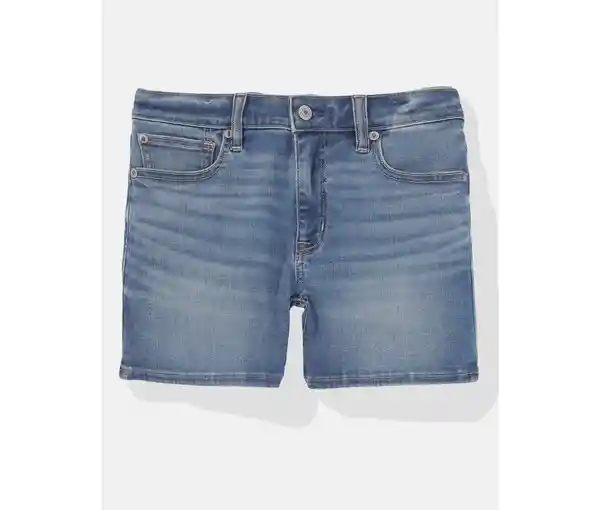 Short Mujer Azul Talla 10 American Eagle