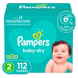 Pampers Pañal Baby-Dry Etapa 2