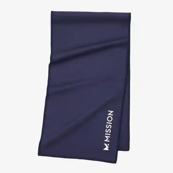 Mission Toalla Refrescante y Transpirable Navy