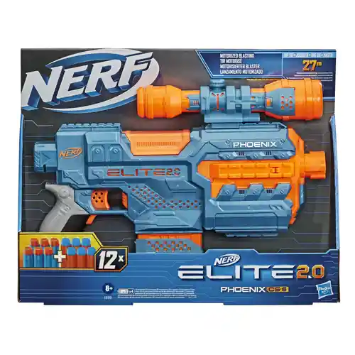 Nerf Set Laza Dardos Elite 2.0 Phoenix CS - 6 E9961