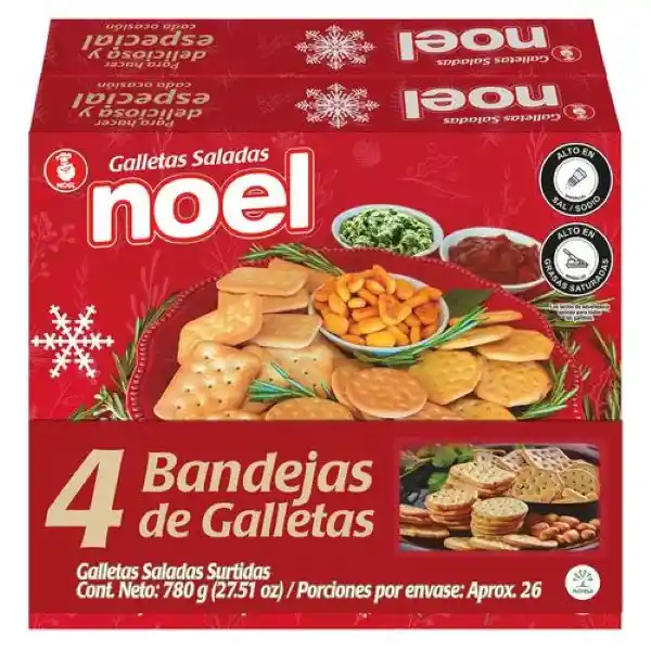 Noel Galleta Saladas 390 g