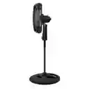 Ventilador Samurai Turbo Power Pedestal Negro