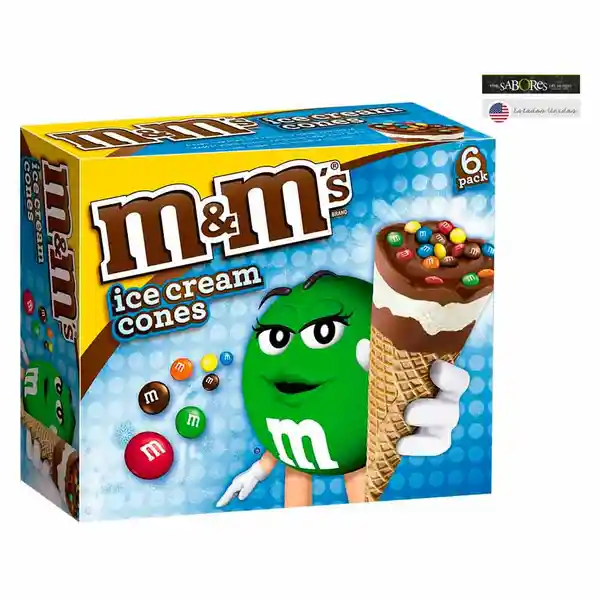 M&m Helado en Cono