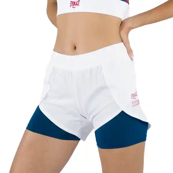 Everlast Pantaloneta Femenina Captain América Talla M