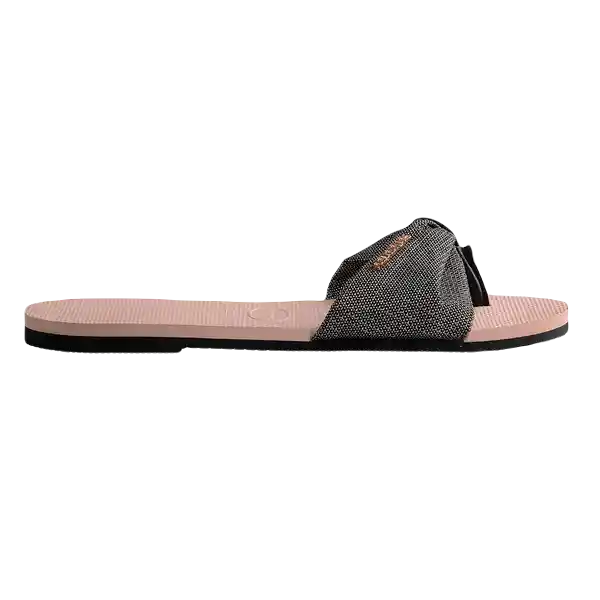 Sandalias Ballet Tropez Shine Rosa T. 34 4145627 Havaianas