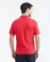 Camiseta Polo Rojo Salsa Oscuro Talla XL Chevignon