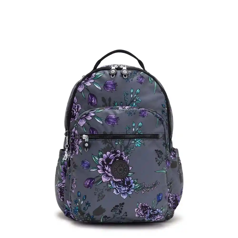 Kipling Morral de Mujer Seoul Con Estampado Gris