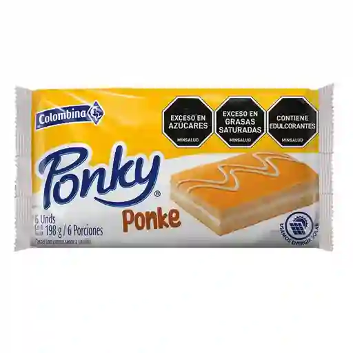 Ponky Ponke Vainilla