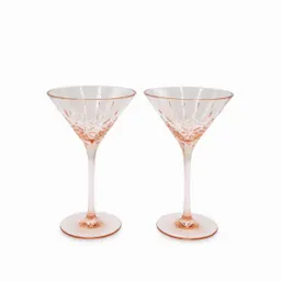 Set Copa Martini Agata Rosada Ambiente Gourmet