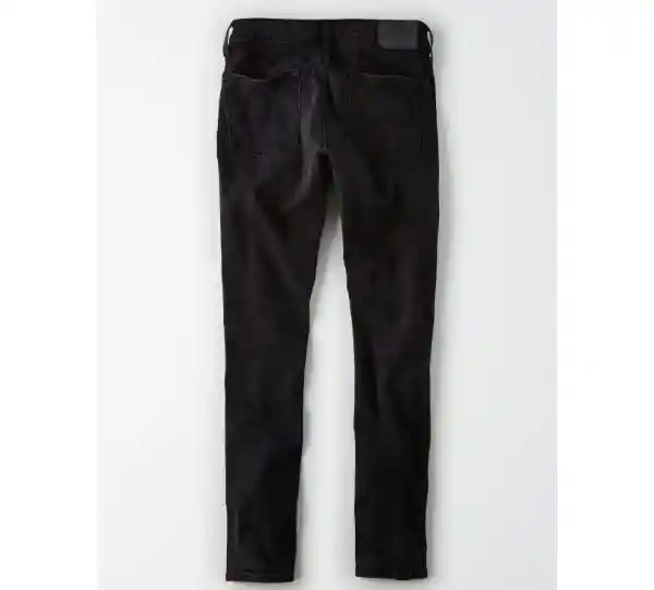 American Eagle Jean Airflex+ Slim Lavado Negro Talla 26 x 28