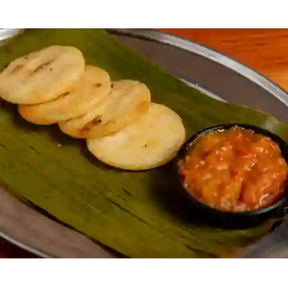 Porción de Arepas