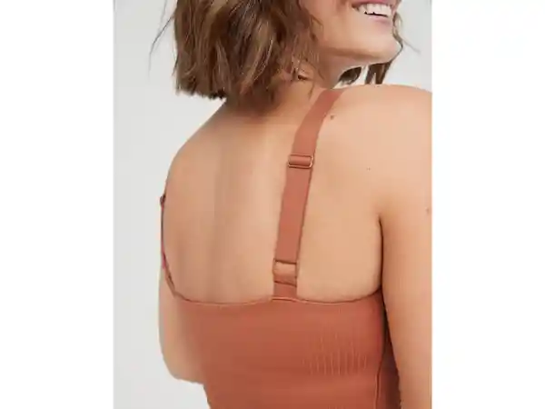 American Eagle Top Deportivo Castaño Talla Medium