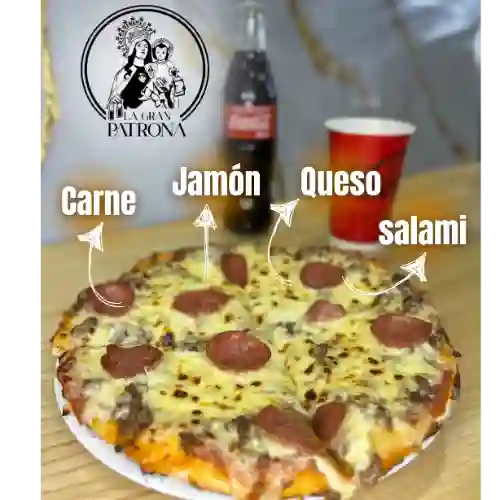 Pizzeta de 24 Cm de Carne
