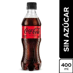 Gaseosa Coca-Cola Sin Azúcar 400ML