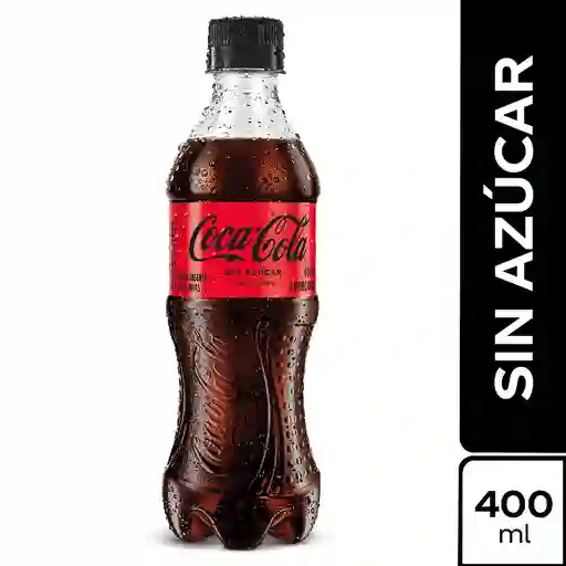 Gaseosa Coca-Cola Sin Azúcar 400ML