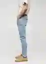 Jean Jude Tejano Claro Talla 40 Hombre Mango