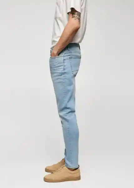 Jean Jude Tejano Claro Talla 40 Hombre Mango