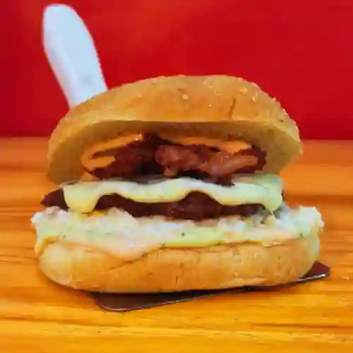 Hamburguesa de Queso y Tocineta