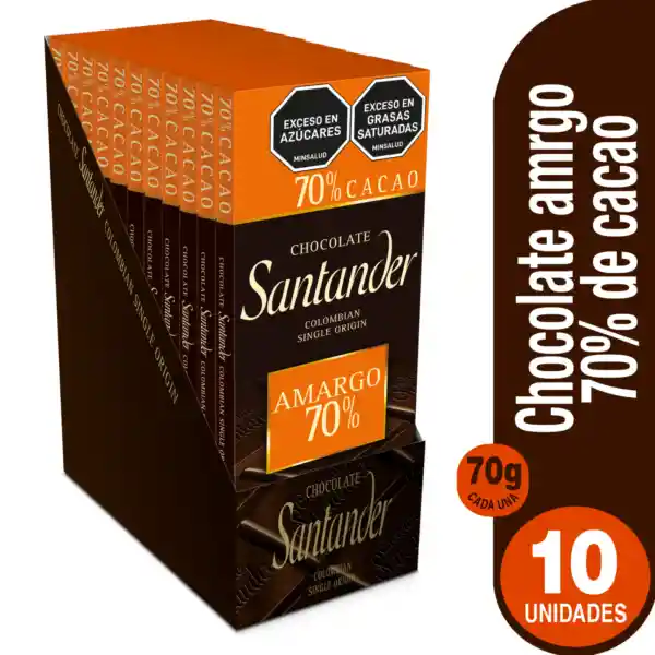 Santander Barras De Chocolate