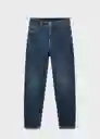 Jean Newmom Tejano Oscuro Talla 40 Mujer Mango