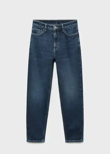 Jean Newmom Tejano Oscuro Talla 40 Mujer Mango