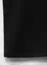 Top Bacara Negro Talla S Mujer Mango