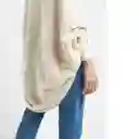  Saco Tejido Marina Crudo Marfil Claro Talla Xss Naf-Naf 