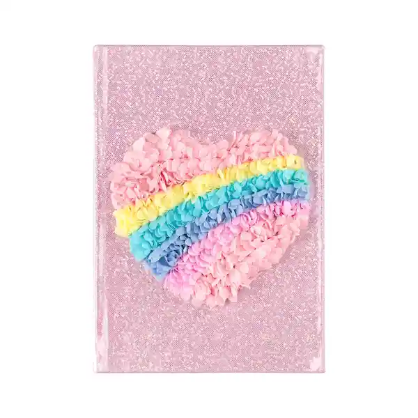 Libreta Con Peluche Corazón Casaideas