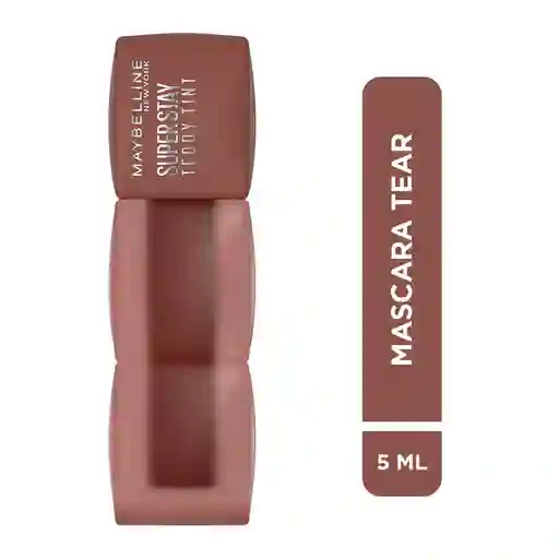 Tinta de Labios Maybelline Superstay Teddy Tint 20 Máscara Tear