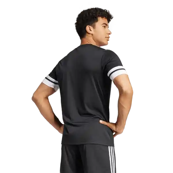 Adidas Camiseta Squa25 Jersey M de Equipo Fútbol Hombre Negro M