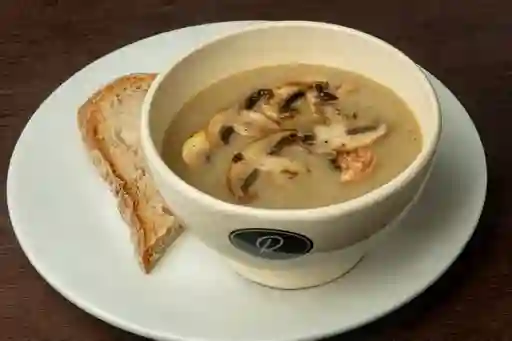 Crema de Hongos Portobello y Champiñon
